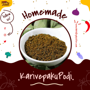 Aaradhya Pickles Karivepaku-Podi