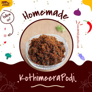 Aaradhya Pickles Kothimeera-Podi